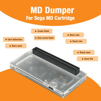 Cartouche de jeu MD Dum-per MDFlashmaster Programmeur FlashKit pour Sega 16bit Megadrive Genesis MD Console de jeu