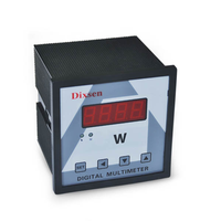 Contrôleur numérique monophasé 96*96, panneau programmable, voltmètre et ampèremètre 0-600V, précision 0,5, 4 chiffres, AC220V