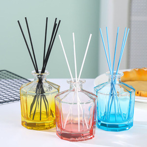 Chất lượng cao Gradient màu hồng trống phòng khuếch tán chai với hộp sang trọng sậy khuếch tán chai - Product Image 4