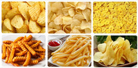 Ligne de production de croustilles entièrement automatique de 100 à 2000 kg/h Machines de traitement des frites alimentaires