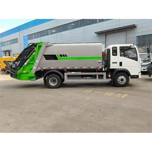 HOWO Compactador de <span class=keywords><strong>Basura</strong></span> Móvil, Camión de Reciclaje, Compactador de <span class=keywords><strong>Basura</strong></span>, 4X2, 7m3 - Product Image 5