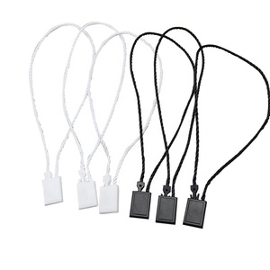 Cordón <span class=keywords><strong>de</strong></span> etiqueta colgante <span class=keywords><strong>de</strong></span> poliéster, etiqueta <span class=keywords><strong>de</strong></span> precio Normal <span class=keywords><strong>de</strong></span> PVC <span class=keywords><strong>para</strong></span> joyería, zapatos, prendas, accesorios <span class=keywords><strong>de</strong></span> <span class=keywords><strong>ropa</strong></span> con sellos <span class=keywords><strong>de</strong></span> bucle oscilante - Product Image 1