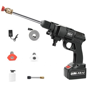 Pin Di Động Máy Giặt Hộ Gia Đình Máy Rửa Xe Không Dây Súng Phun Không Dây Máy Rửa Xe Máy Rửa Xe Đường Hầm Tự Động - Product Image 1