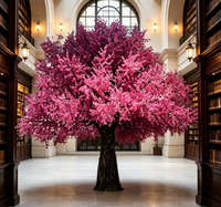 Arbre à fleurs de cerisier artificiel sur mesure de l'usine Songtao, décorations et fournitures pour mariages, décorations pour cafés