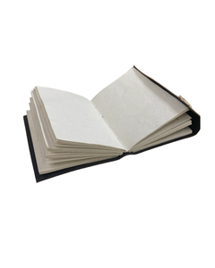 Diario de Cuero con Piedra Lapislázuli, Cuaderno Hecho a Mano con Tapa Dura Vintage, Diario Rústico para Escribir, Dibujar, Bocetar y Regalos - Product Image 2