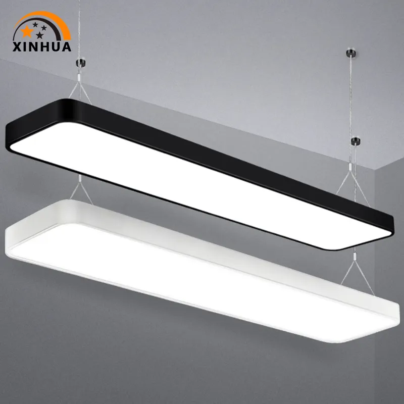 XINHUA commerce office indoor panel lighting ceiling light office chandeliers and lamps led modern Hanging lights