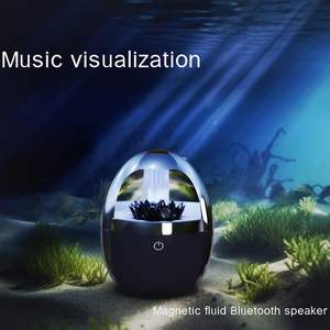 2025 nuevo diseño magnético fluido Bt altavoz ballena otoño Visible música melodía alta calidad altavoz inalámbrico juego altavoces - Product Image 6