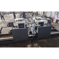 Machine de fraisage à double broche horizontale CNC pour rainures |   Outil automatique de fraisage et de rainurage des extrémités de tiges |   Rainurage de précision