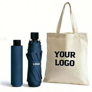 Wholesale Three-Fold Folding <b>Umbrella</b> for Promo Men Business Gift Manual <b>Windproof</b> Rain Custom LOGO UV Printing <b>Umbrellas</b> - Product Image 1