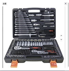 151-Piece <b>Chrome</b> Vanadium Steel Ratchet Wrench Tool Kit With 1/4 Drive OEM <b>Box</b> Motorcycle Car Repair Parts 3-Year Warranty JT-15 - Product Image 4