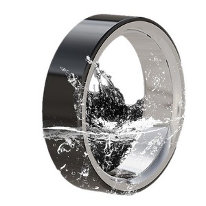 Умное керамическое кольцо с ИИ для отслеживания здоровья: измерение уровня сахара в крови, уровня кислорода, частоты сердечных сокращений, вибрационное напоминание, сенсорное управление - Product Image 1