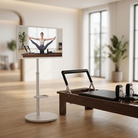 Machine de Pilates intelligente en bois de noyer, combo 3-en-1 avec écran tactile de 32 pouces, équipement de fitness professionnel pour la maison