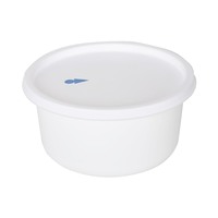 Meilleur Contenant Alimentaire Jetable Personnalisé en PP de 88 oz avec Couvercle Plat Blanc/Gris/Noir, Épaisseur 1 mm, Certifié CE
