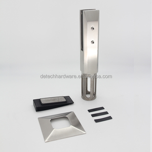 Rampe en verre moderne et élégante pour villa, en acier inoxydable 2205, sans cadre, avec éclairage <span class=keywords><strong>LED</strong></span> personnalisable, montage au sol, pour extérieur - Product Image 3
