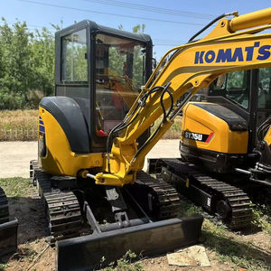 Mini-excavatrice diesel Komatsu PC35MR 3,5 tonnes d'occasion, très rentable, prix compétitif, modèle 2022, pour travaux agricoles et utilisation vidéo, provenance Japon - Product Image 2
