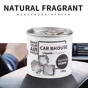 Désodorisant de voiture Bhouse, éclairage d'ambiance en plastique, parfum vanille écologique, parfum solide longue durée - Product Image 6