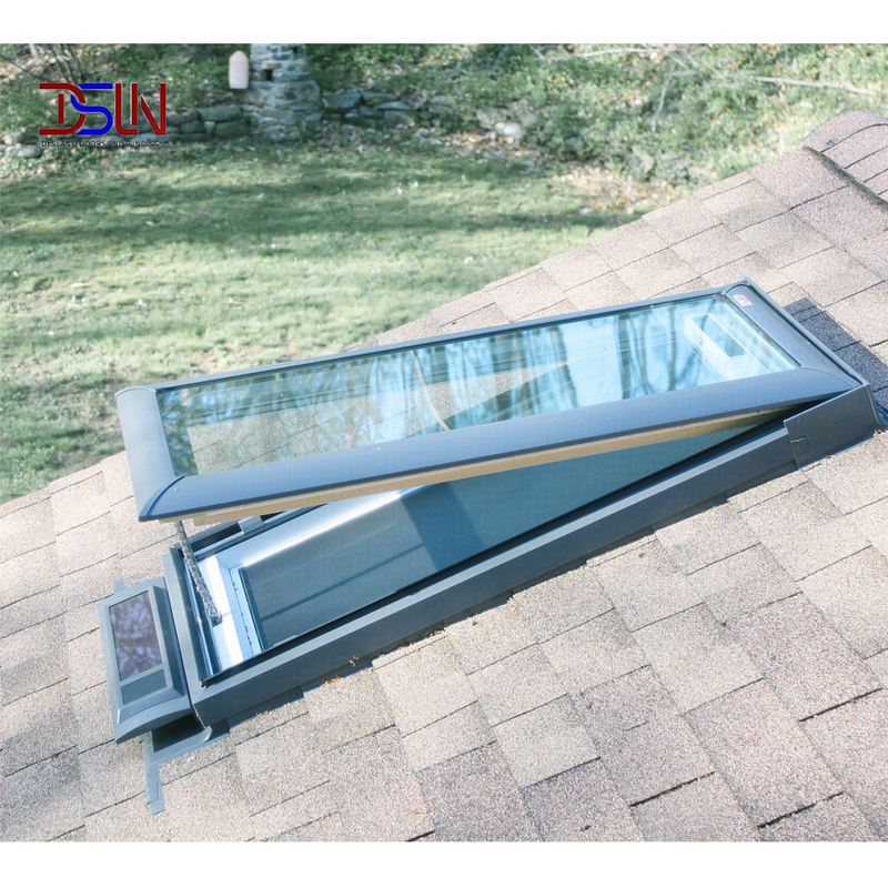 Smart Home Skylight Aluminum Structure Automatic