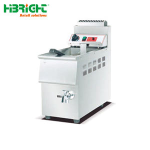 Freidora de Gas Comercial de Alto Rendimiento con Doble Tanque y Gabinete de Canasta, 1 Año de Garantía para Equipos de Cocina de Restaurantes - Product Image 4