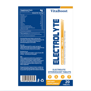 In fabbrica personalizzato tubo effervescente nutrizione quotidiana elettrolitico effervescente <span class=keywords><strong>Tablet</strong></span> per lo Sport - Product Image 5