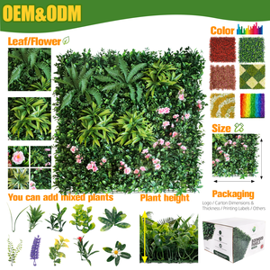 Panneau mural en herbe verte artificielle 100x100cm, mur végétal, décoration de jardin intérieur/extérieur, hôtel, restaurant, toile de fond, aménagement paysager - Product Image 3