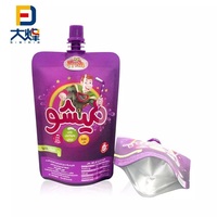 Vente en gros sac d'emballage à presser pour jus de fruits frais petit sachet à presser pour aliments pour bébés vitamines