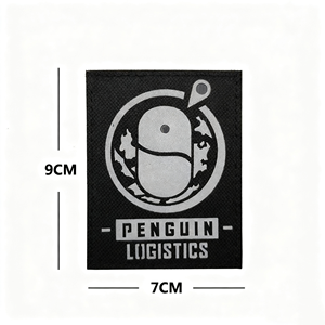 <span class=keywords><strong>Arknights</strong></span> Patchs de moral réfléchissants faits à la main sur le thème écologique pour le support avec logo intégré mouvement Badge chapeaux - Product Image 3