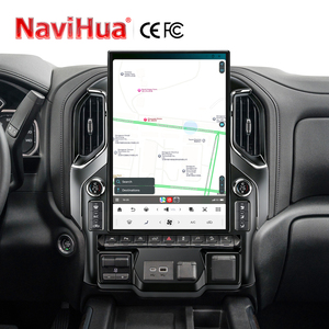 NaviHua สำหรับ Chevrolet Silverado GMC Sierra 2019-2023 ชุดอัพเกรดหน้าจอวิทยุติดรถยนต์ระบบ Android แบบ T-style พร้อมจอภาพและ Carplay - Product Image 2