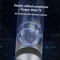 Kit de tournevis électrique rechargeable Novark 50 pièces, silencieux, durable, embouts magnétiques, compatible OEM, garantie 1 an pour l'électronique domestique