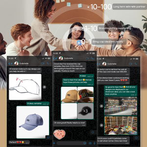 <strong>Runner</strong> Oxford Dot Breathable Baseball Caps with Embroidery Logo-Classic Sporty Style for <strong>Women</strong> Adult Sports <strong>Hats</strong> - Product Image 3