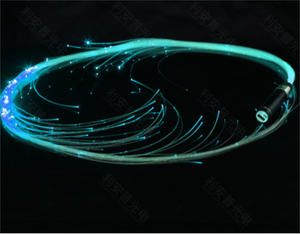 Source de lumière rechargeable par USB outil de danse de boîte de nuit fouet en fibre optique pour fête - Product Image 5