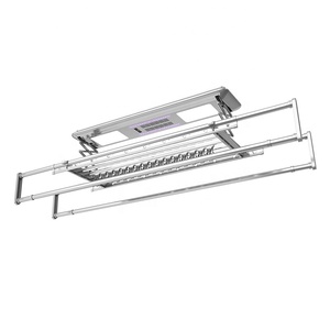 Thông minh đa chức năng cảm biến điện máy sấy điều khiển từ xa có thể gập lại Trần treo quần áo giá cho ban công trong nhà ngoài trời sử dụng - Product Image 2