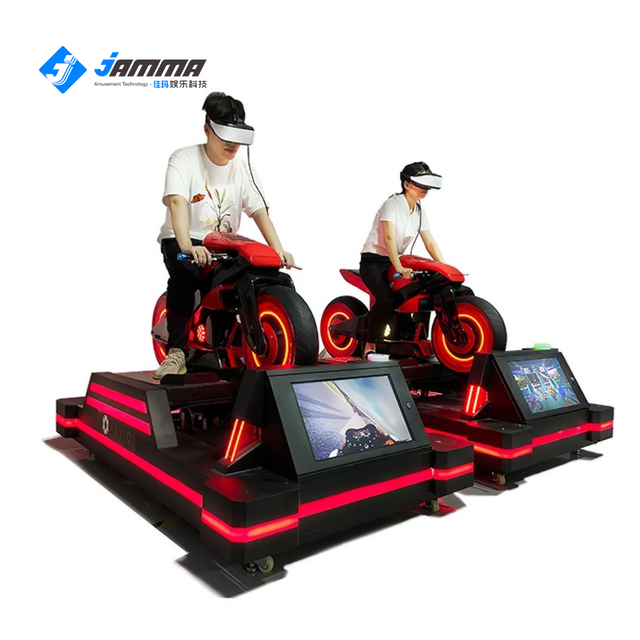 2022 VR MOTO High Quality Vr Realistic Cockpit Driving Simulator Motorcycle Car Driving Training Simulator Amusement Park