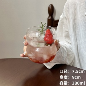 Ly cà phê thủy tinh trong suốt dung tích lớn, chịu nhiệt, dùng trong gia đình, có nắp đậy, dùng được cho sinh tố, nước ép trái cây, nước, bia hoặc trà - Product Image 5