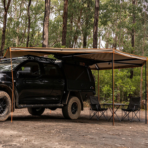 Carpa de Techo con Protección UV de Fábrica, Carpa de Techo Impermeable, Estructura de Aleación Resistente, Carpa de Techo Giratoria de 270 Grados, Toldo para Coche de Camping - Product Image 1