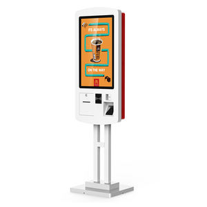 Kiosque de commande d'imprimante thermique de 32 pouces, Restaurant intelligent en libre-<span class=keywords><strong>Service</strong></span>, Terminal de paiement - Product Image 2