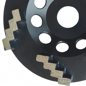 Disco Abrasivo de Diamante de 5 Pulgadas y 6 Segmentos para Amoladora Angular, para Piedra, Granito, Mármol y Hormigón, con Montaje Atornillable, Venta Global - Product Image 2