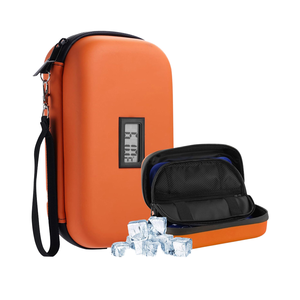 Bolsa de mano médica de lujo portátil, botiquín de primeros auxilios para médicos y enfermeras con enfriador de <span class=keywords><strong>insulina</strong></span>, estuche de almacenamiento de viaje de poliéster - Product Image 1