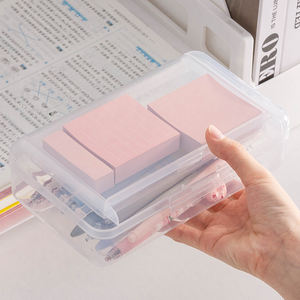 カスタマイズプラスチックペンシルケース大容量クリアペンシルボックスハードクレヨンボックス収納スナップタイトリッド付き - Product Image 6