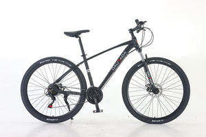 Bicicleta de Montaña <span class=keywords><strong>MTB</strong></span> de <span class=keywords><strong>29</strong></span> Pulgadas, 21 Velocidades, Frenos de Disco, Cuadro de Acero de Alto <span class=keywords><strong>Carbono</strong></span>, Ruedas de Aluminio, Asiento Cómodo, para Principiantes y Ocio - Product Image 4