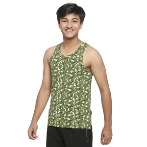 Camiseta sin mangas para hombre con servicio OEM, camiseta informal de punto cómoda de moda con estampado de calidad superior para gimnasio y Fitness de talla grande BD - Product Image 4