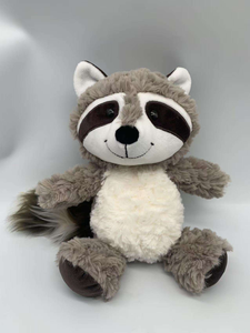 松山玩具 カスタムキュートロゴ アライグマぬいぐるみ ジャングルアニマルドール ラグドール ソフトプラッシュアライグマおもちゃ 子供向けギフト - Product Image 4