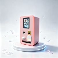 Kiosque tactile en libre-service vertical de bureau conforme ADA, imprimante d'art des ongles IA, distributeur automatique, écran tactile POS 22 pouces