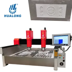 Hualong-máquina de corte Cnc, grabado y fresado para granito, piedra, enrutador de granito, mármol, en venta