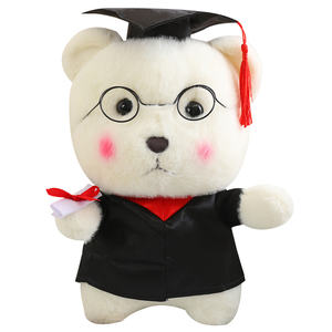 Personnalisation en gros <span class=keywords><strong>Docteur</strong></span> Diplômé ours en peluche jouet animal en peluche jouet - Product Image 1