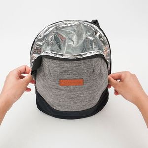 Cooler Bag for Girls Fashion Lunch Bag for Women Thermal Portable Backpack with Zipper Closure - Product Image 3