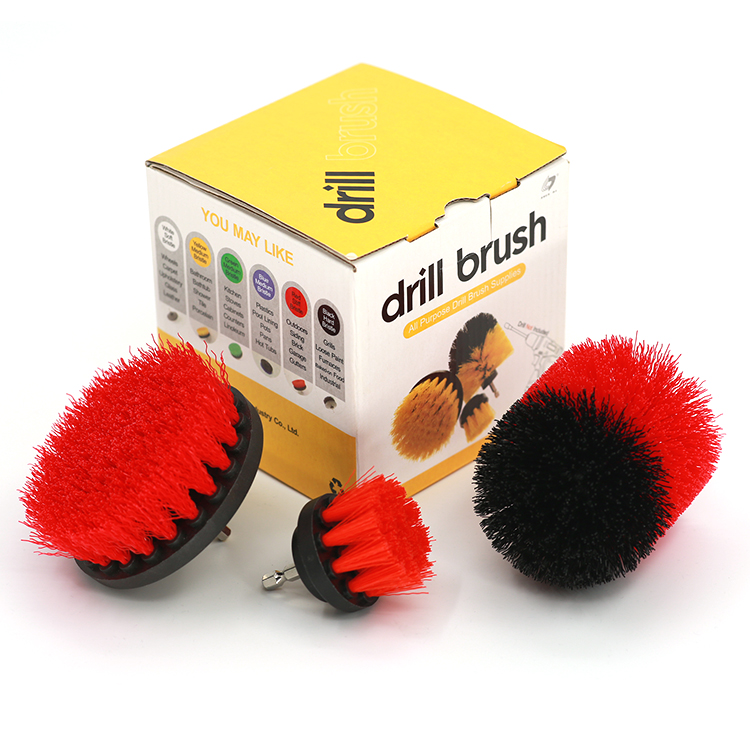 3PCS Customized Widely Used Car Wash Brush Set For Household Cleaning