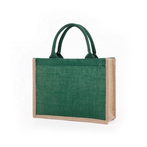 Bolsa de Yute Ecológica con Asa, Bolsa de Compras, Bolsa de Yute Blanca con Cordón, Mini Bolsa de Yute al por Mayor, Precio de Fábrica - Product Image 5