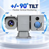 Système PTZ thermique marin IP67, caméra de sécurité robuste pour le port, pour la surveillance du périmètre du port