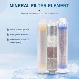 Mineral alkalische Wasserfilter patrone mit 8 Arten Mineral kugeln: Anionen kugel, Aktivkohle, KDF-55 usw. - Product Image 4