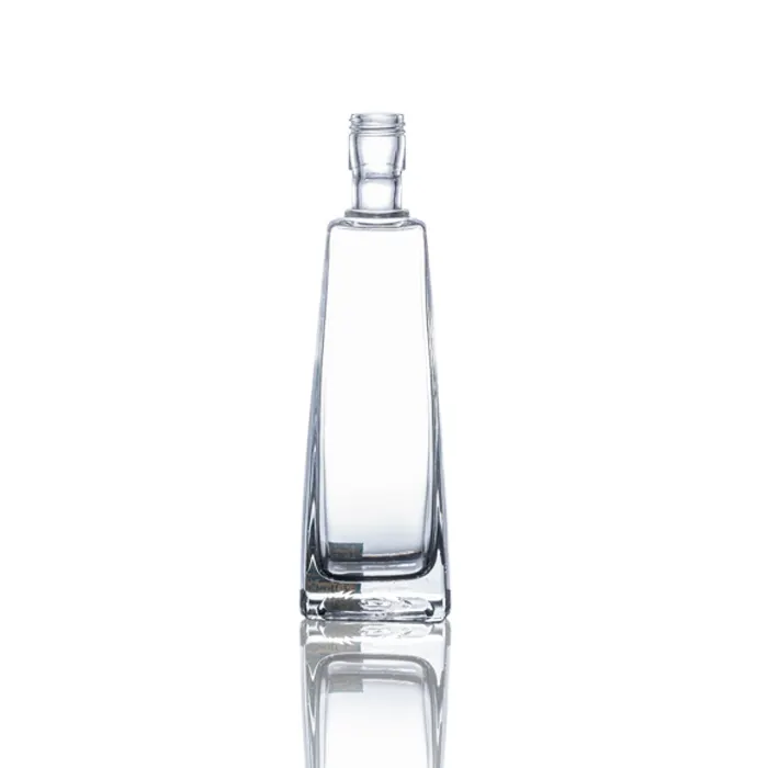 Special Design Square Miniatur 50ML Brandy Glasflaschen